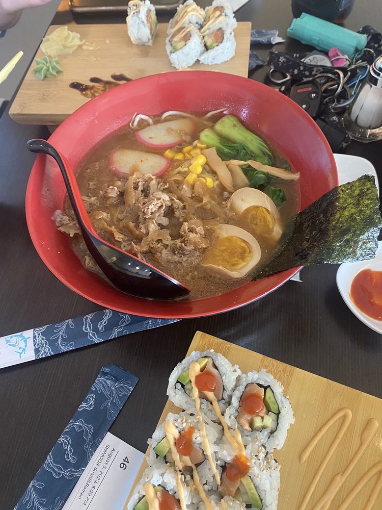SHIMODA RAMEN AND SUSHI 320 US70 W, Havelock, North Carolina Ramen