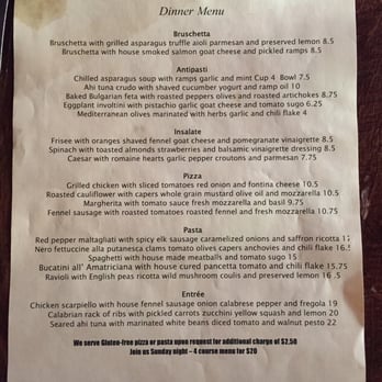 Rinata - Dinner menu 5.22.15 - Italian Near Me - Minneapolis, Minnesota Rinata - Dinner menu 5.22.15 - Italian Near Me - Minneapolis, Minnesota
