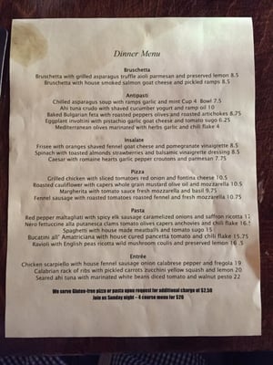 Menu photo 7 Rinata Minneapolis, MN