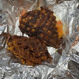 Jalapeño popper and bacon Chaffles Jalapeño popper and bacon Chaffles