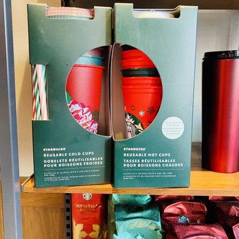 Starbucks - Hot and cold SB reusable cups - Coffee & Tea Near Me - New York, New York Starbucks - Hot and cold SB reusable cups - Coffee & Tea Near Me - New York, New York