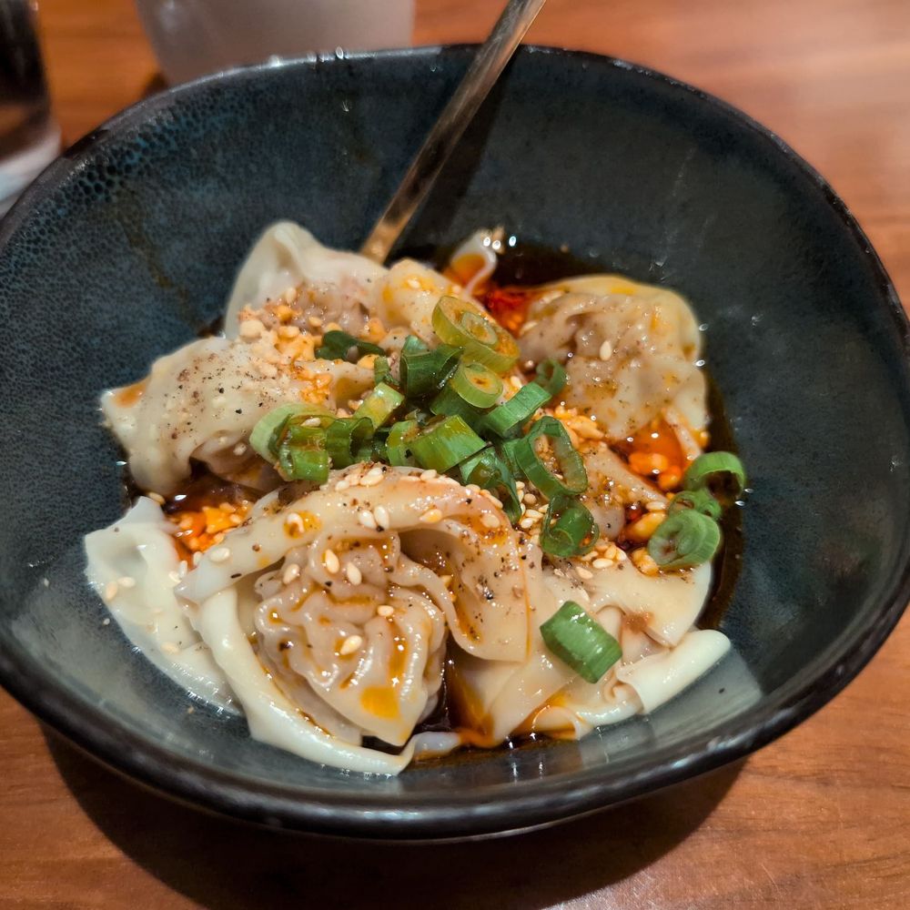 The Noodle Den - Spicy Pork Wontons - Chinese Near Me - Las Vegas, Nevada The Noodle Den - Spicy Pork Wontons - Chinese Near Me - Las Vegas, Nevada