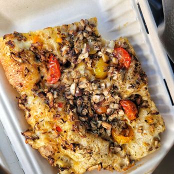 GK Pastry - Shiitake mushroom & tomato focaccia - Bakeries Near Me - Mountain View, California GK Pastry - Shiitake mushroom & tomato focaccia - Bakeries Near Me - Mountain View, California