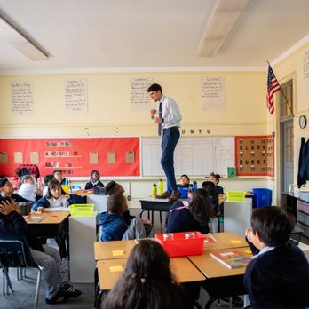 Mission Dolores Academy - Fifth grade was on the edge of their seats on the first day. - Elementary Schools Near Me - San Francisco, California Mission Dolores Academy - Fifth grade was on the edge of their seats on the first day. - Elementary Schools Near Me - San Francisco, California