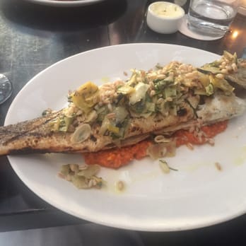 Row 34 - Seaport - Whole Branzino (Sea Bass) - New American Near Me - Boston, Massachusetts Row 34 - Seaport - Whole Branzino (Sea Bass) - New American Near Me - Boston, Massachusetts