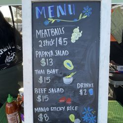 Khin Khao - Price list