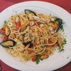 Il San Daniele - Spaghetti mit Meeresfrüchten