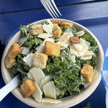 Hooked - Kale Caesar Salad - Seafood Near Me - Montauk, New York
