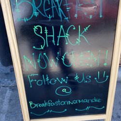 The Breakfast Shack - @Breakfastonnormandie thanks for the amazing service but most of all the food hands down the best breakfast food in town.