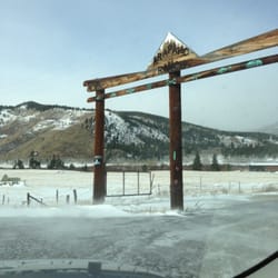 Arapaho Ranch - Entrance. They aren't open in the winter but its beautiful year round.