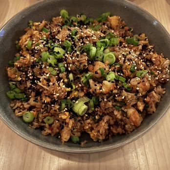 Graffiti Raw - Crab & Shrimp Fried Rice super good! - Seafood Near Me - Houston, Texas Graffiti Raw - Crab & Shrimp Fried Rice super good! - Seafood Near Me - Houston, Texas