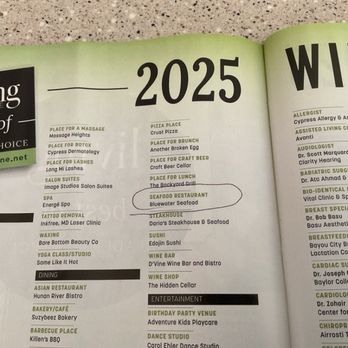 Bluewater Seafood - 290 - Congratulations Blue Water Seafood for making Living Magazine's best of Reader's Choice! - Seafood Near Me - Houston, Texas Bluewater Seafood - 290 - Congratulations Blue Water Seafood for making Living Magazine's best of Reader's Choice! - Seafood Near Me - Houston, Texas