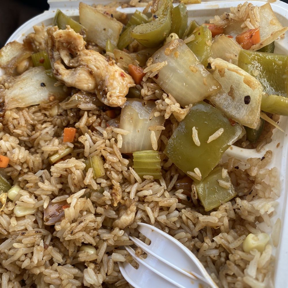 King Chicken Wing - Extremely bland and the rice was hard. - Chinese Near Me - Milpitas, California