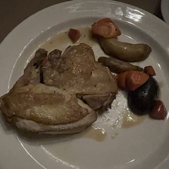 Five Crowns - Chicken Jidori with fingerling potatoes and carrots - Steakhouses Near Me - Corona del Mar, California