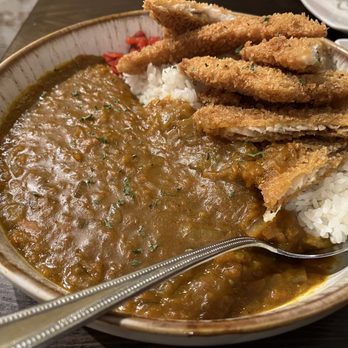Aoi Japanese Restaurant - Fish Katsu with Curry Sauce - Japanese Near Me - Framingham, Massachusetts