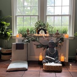 Speak Spirit - Selenite healing meditation room