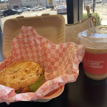 San Fernando Coffee Company - Everything bagel - Coffee & Tea Near Me - Van Nuys, California