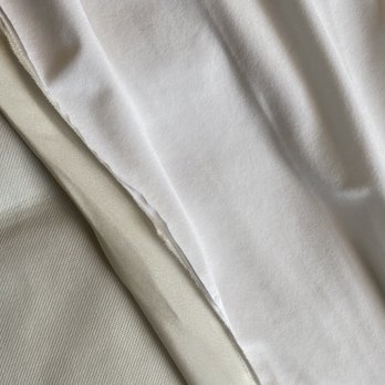 Rose's Custom Tailoring - The different fabric she used. Color doesn't even match. - Bridal Near Me - Anchorage, Alaska Rose's Custom Tailoring - The different fabric she used. Color doesn't even match. - Bridal Near Me - Anchorage, Alaska