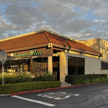 Green Olive - the front of the restaurant - Mediterranean Near Me - Downey, California