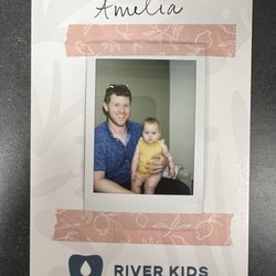 River Smiles Pediatric Dentistry - First dental visit card from Dr. Self