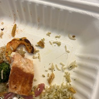 Little Beet - Black hairs stuck to food - Vegetarian Near Me - New York, New York