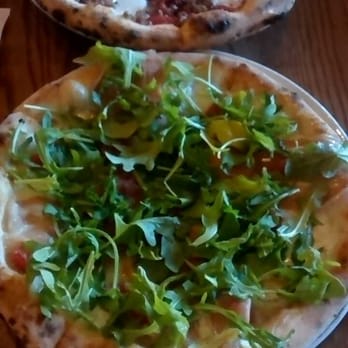 Novanta - Arugula, prosciutto, and cherry tomato pizza (w buffalo milk moz of course!) - Pizza Near Me - Madison, Wisconsin