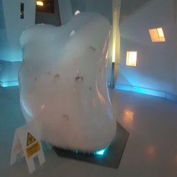 Very dark throughout and hard to take pictures, the kids really enjoyed a real iceberg though.