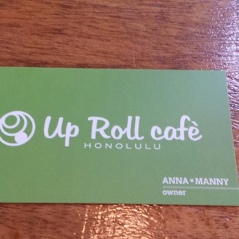 Up Roll Cafe - Honolulu - Da business card......... - Sushi Bars Near Me - Honolulu, Hawaii Up Roll Cafe - Honolulu - Da business card......... - Sushi Bars Near Me - Honolulu, Hawaii