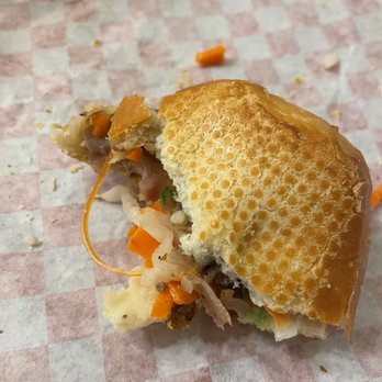 Q Bakery - Grilled pork banh mi with a side of rubber band - Vietnamese Near Me - Seattle, Washington Q Bakery - Grilled pork banh mi with a side of rubber band - Vietnamese Near Me - Seattle, Washington