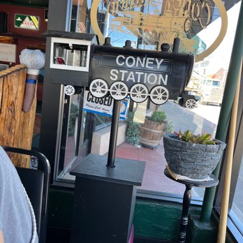 Coney Station - a coney station sign in front of a store - Sports Bars Near Me - Coos Bay, Oregon Coney Station - a coney station sign in front of a store - Sports Bars Near Me - Coos Bay, Oregon