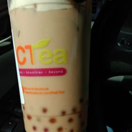 Raspberry Milk Tea