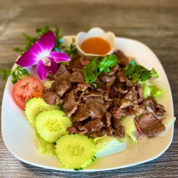 Thai Family Sisters Restaurant - Crying Tiger (Beef) - Thai Near Me - Upland, California Thai Family Sisters Restaurant - Crying Tiger (Beef) - Thai Near Me - Upland, California