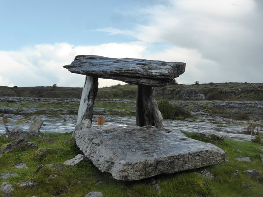 Poulnabrone Dolmen by null