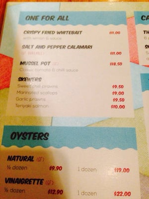 Menu photo 5 Tommy Ruff Fish Bar Elsternwick, VIC Menu photo 5 Tommy Ruff Fish Bar Elsternwick, VIC