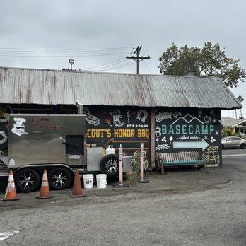 Basecamp Dinette - Outside art! - Coffee & Tea Near Me - Burbank, California