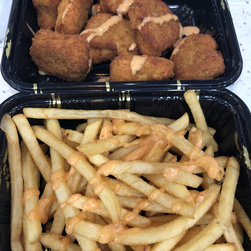 Anda Cafe - Fries + chicken nuggets - Bubble Tea Near Me - Flushing, New York