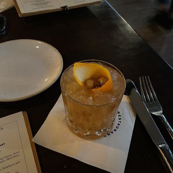 Grace & Grit - Toasted Hazelnut old fashioned - Southern Near Me - Mount Pleasant, South Carolina Grace & Grit - Toasted Hazelnut old fashioned - Southern Near Me - Mount Pleasant, South Carolina