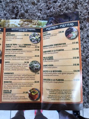 Menu photo 2 Taqueria Guadalajara Express Kennett Square, PA