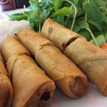 Pho Daily - Vegitarian egg rolls are actually really flavorful! - Vietnamese Near Me - Gardena, California Pho Daily - Vegitarian egg rolls are actually really flavorful! - Vietnamese Near Me - Gardena, California