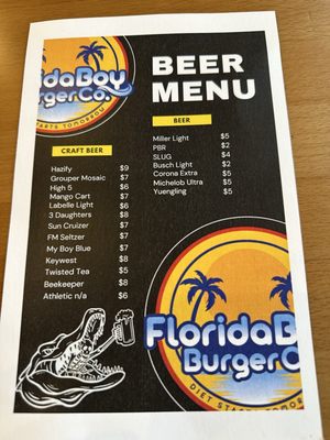 Menu photo 3 Florida Boy Burger Cape Coral, FL Menu photo 3 Florida Boy Burger Cape Coral, FL