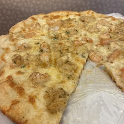 Pegasus Restaurant - White seafood, pizza, crab meat, scallops, and shrimp