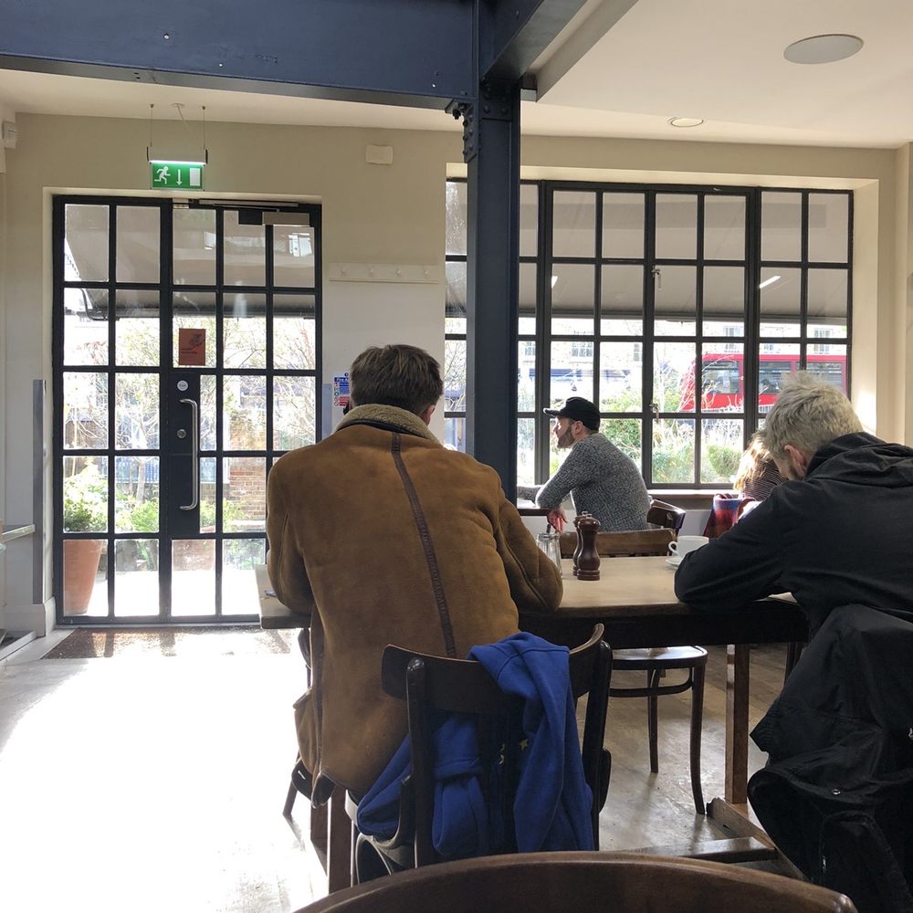 Allpress Espresso - Entrance, interior - Coffee & Tea Near Me - London, XGL Allpress Espresso - Entrance, interior - Coffee & Tea Near Me - London, XGL