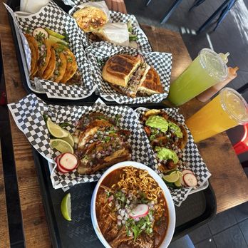 Birria El Tapatio - We ordered tacos, burritos, tortas, and birria ramen with some agua frescas. - Tacos Near Me - Santa Ana, California Birria El Tapatio - We ordered tacos, burritos, tortas, and birria ramen with some agua frescas. - Tacos Near Me - Santa Ana, California