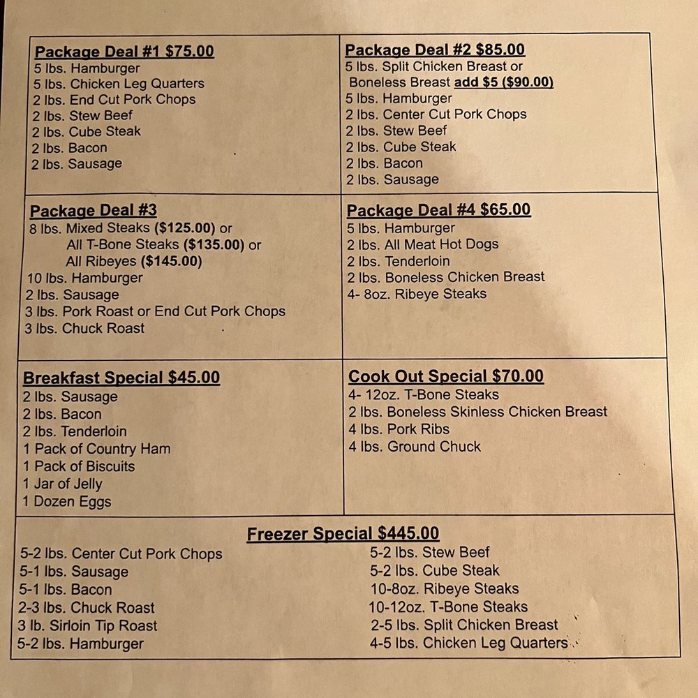 THE BEST 10 MEAT SHOPS near MAYODAN, NC 27027 - Updated 2026 - Hours - Yelp, image size:1000x1000