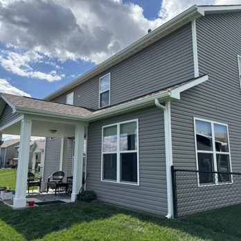 Grace Painting & Service - The exterior trim was repainted all over the house - Painters Near Me Grace Painting & Service - The exterior trim was repainted all over the house - Painters Near Me