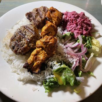Turkuaz Grill - Chicken Kebab and Kofte Kebab Combination - Turkish Near Me - Riverhead, New York