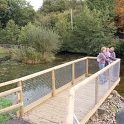 Cefn Mably Farm Park - Pond at Cefn Mably. Photo from business website at http://www.cefnmablyfarmpark.com/