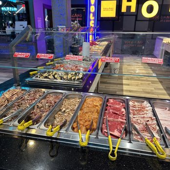 Volcano Hot Pot & BBQ - a variety of food items - Hot Pot Near Me - Orlando, Florida Volcano Hot Pot & BBQ - a variety of food items - Hot Pot Near Me - Orlando, Florida