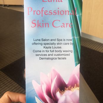Luna Salon & Spa - Facial Menu - Hair Salons Near Me - Hamburg, Michigan