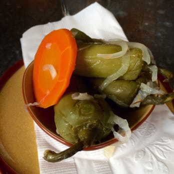 Lone Star Taco Bar - Pickled jalapeños side dish - muy picante! - Tacos Near Me - Cambridge, Massachusetts